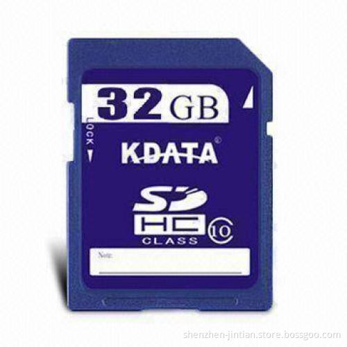 Class 10 Camera Memory/SDHC Card with FAT 32 System, Comes in 2 to 32GB Memory Capacity